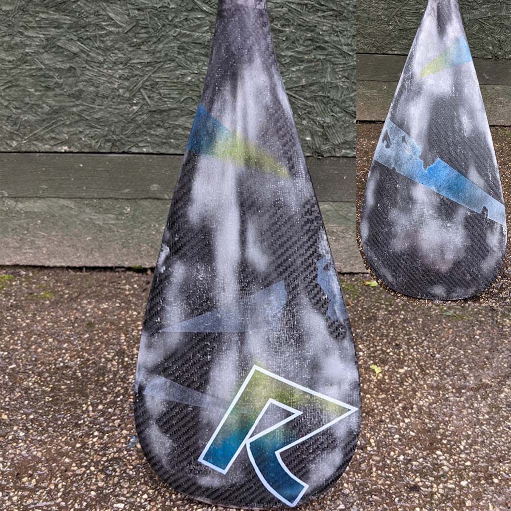 Distressed Carbon Paddle